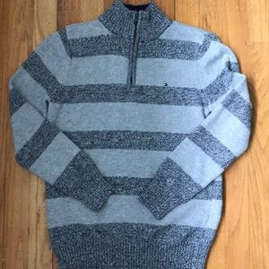Boys Tommy Hilfiger Quarter Zip sweater